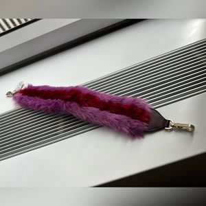 Henri Bendel Collectible Purse Fur Strap